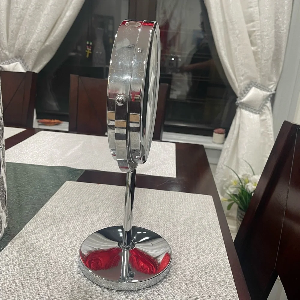 Silver Vanity Mirror